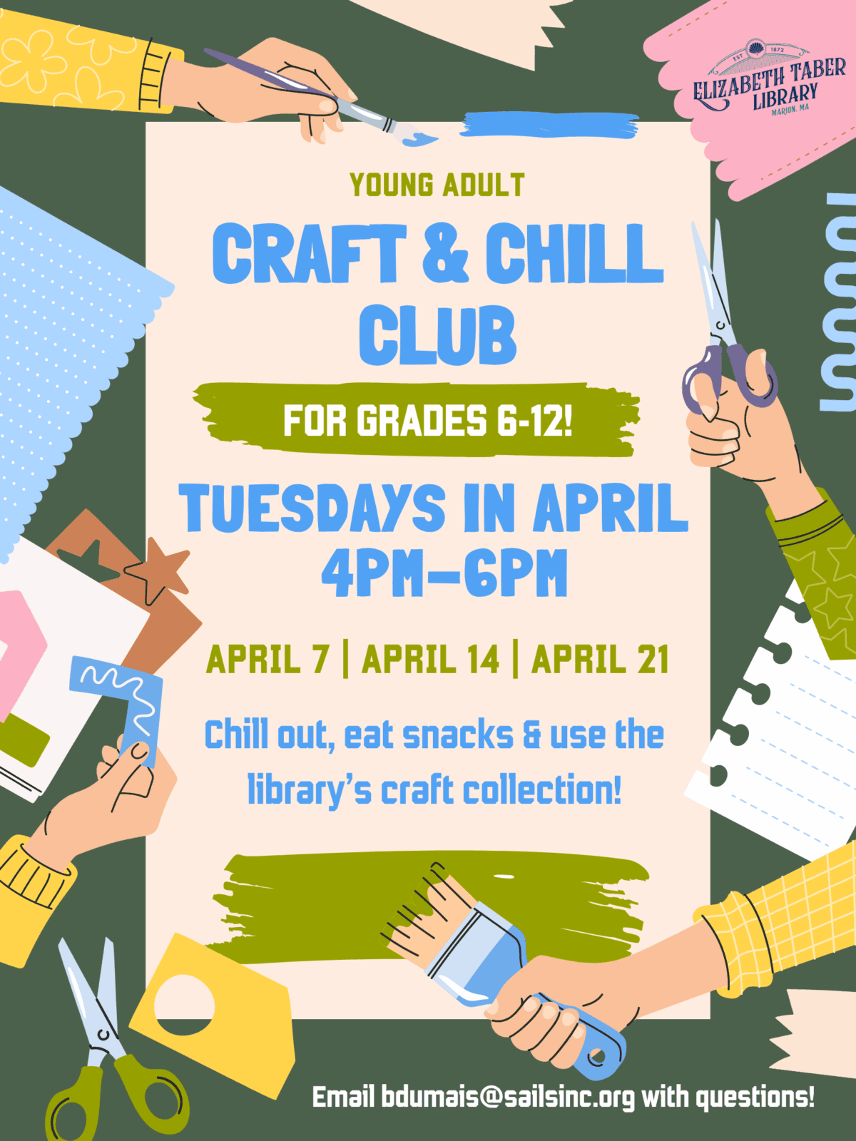 april26 craft & chill club