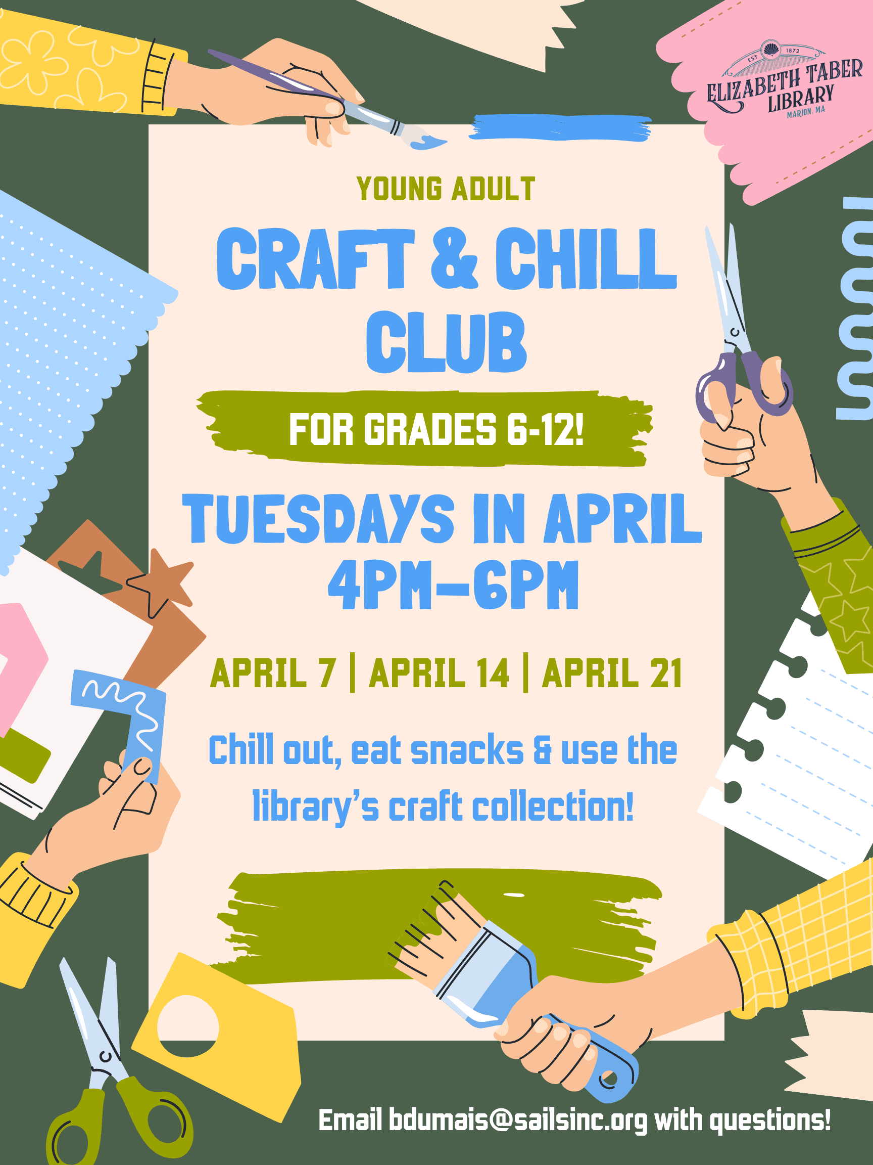 april26 craft & chill club