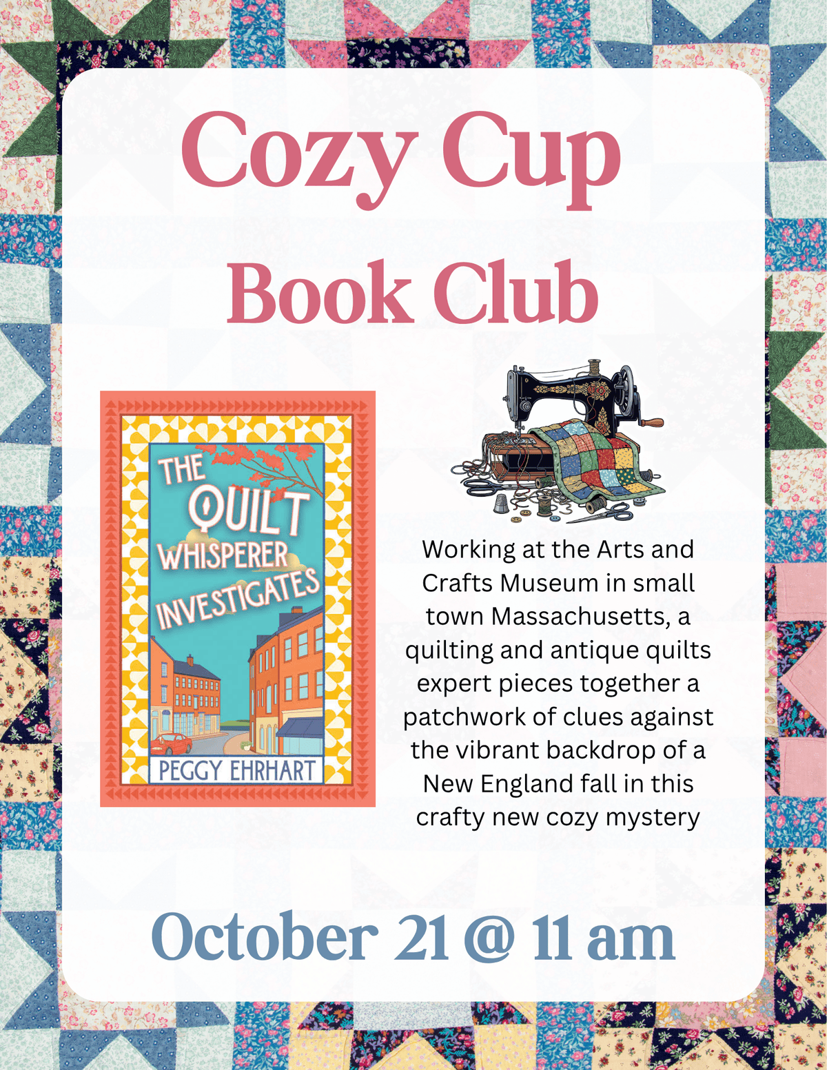cozy cup book club