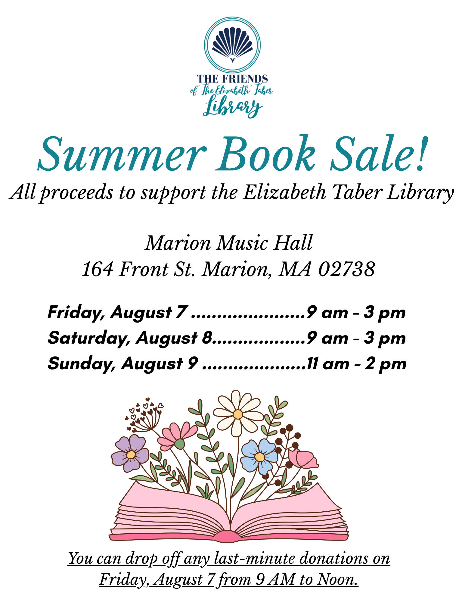 summer book sale