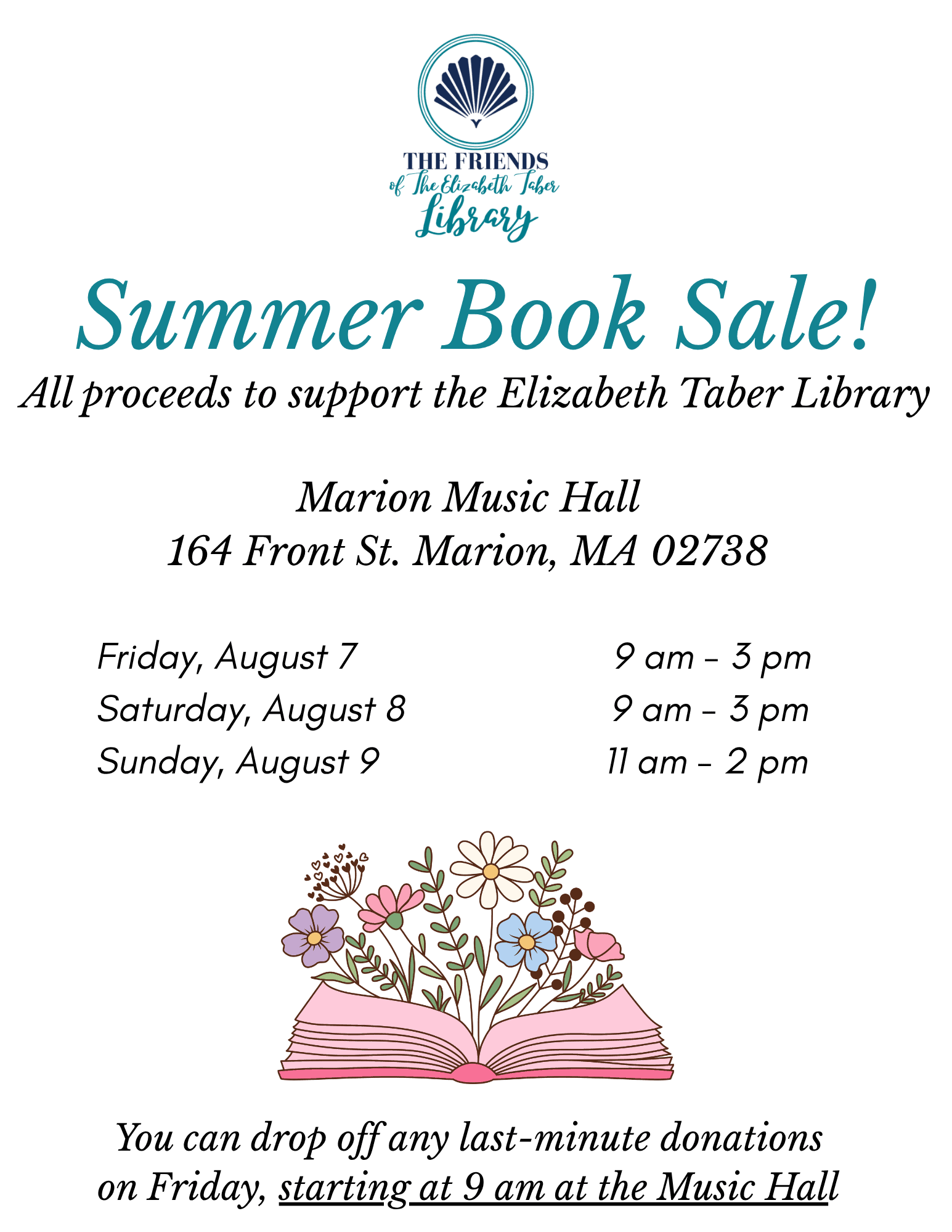 summer book sale