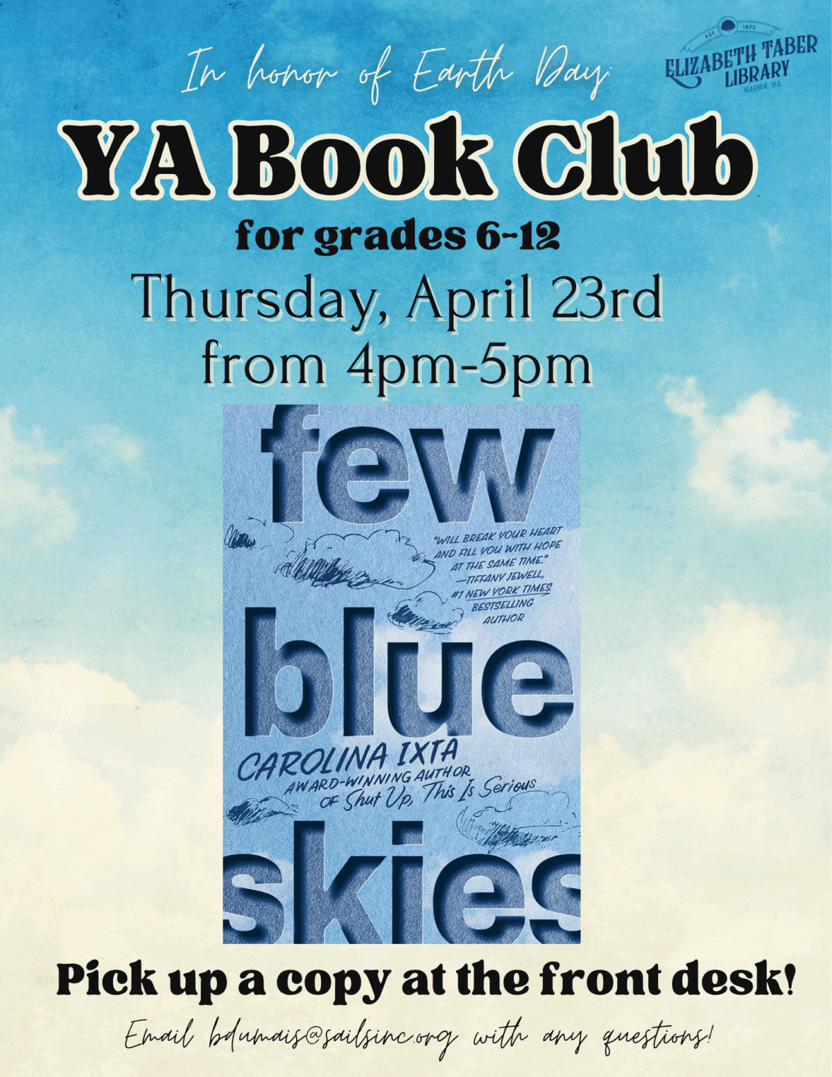 ya book club apr26