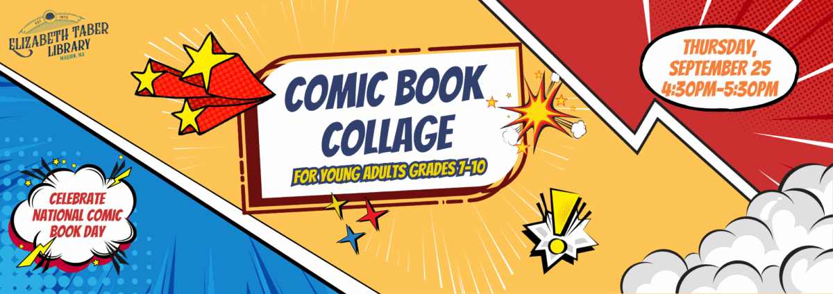 ya comic book collage 2025 (calendar)